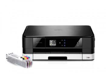 МФУ Brother DCP-J4110DW с ПЗК и чернилами