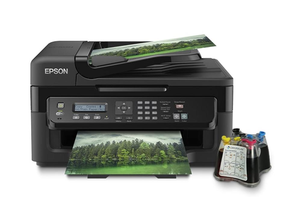 изображение МФУ Epson Workforce WF-2530WF Refurbished by Epson с СНПЧ и чернилами - изображение 1