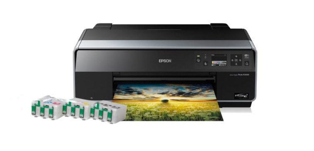 изображение Цветной принтер Epson Stylus Photo R3000 Refurbished by Epson с перезаправляемыми картриджами - изображение 1