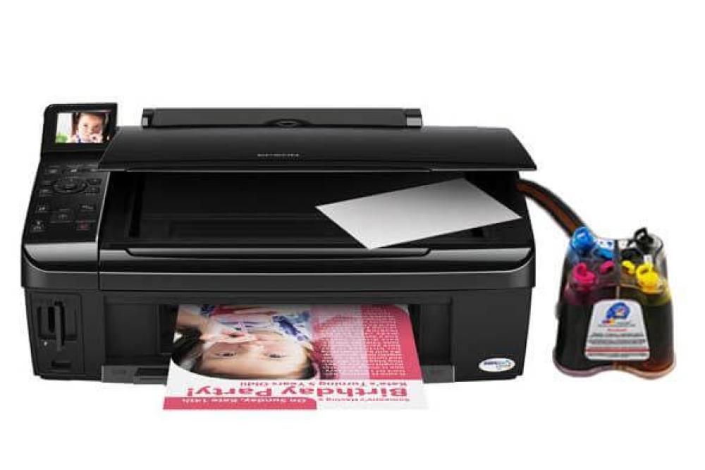 Фото Epson TX550W с СНПЧ - изображение 1