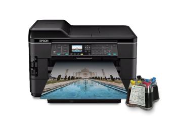 МФУ Epson WorkForce WF-7520 Refurbished by Epson с СНПЧ и чернилами (Уценка)