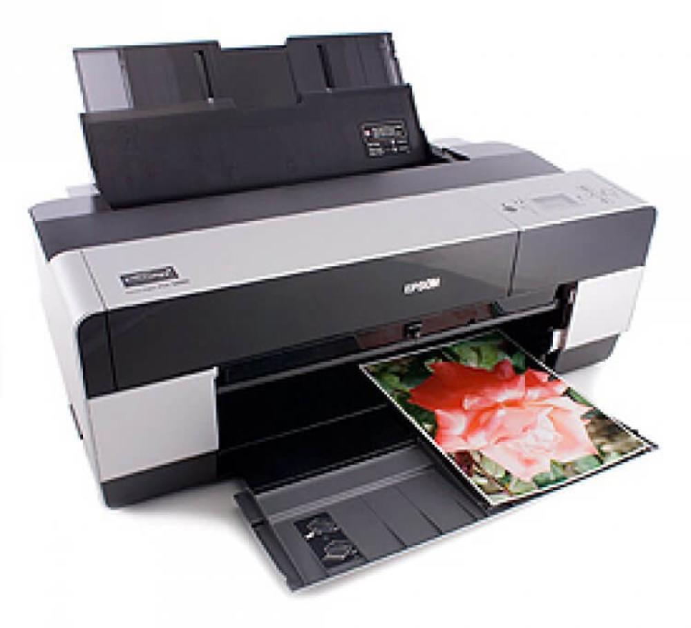 изображение Плоттер Epson Stylus Pro 3880 с ПЗК и двумя комплектами чернил по 100мл - изображение 3