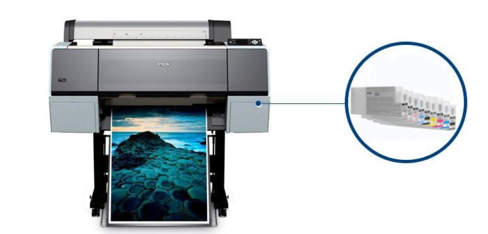 изображение Плоттер Epson Stylus Pro 7890 с ПЗК - изображение 1