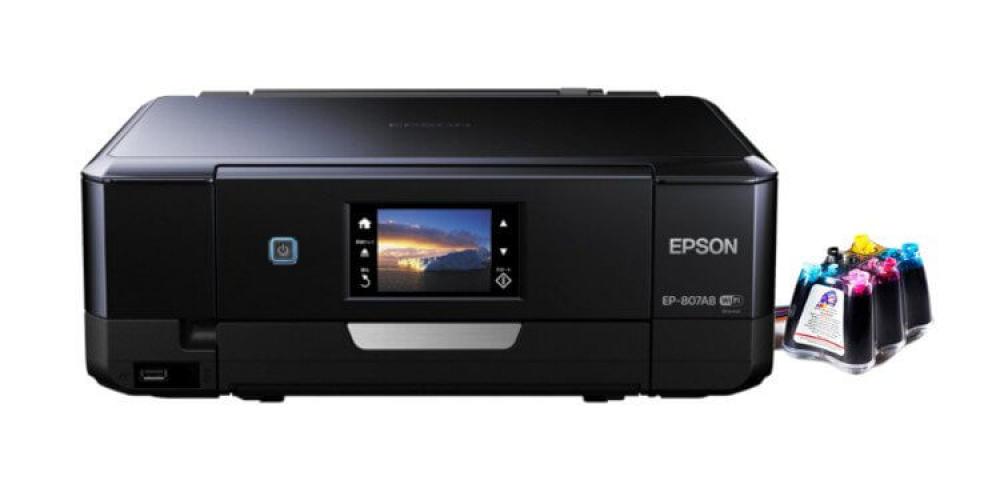 Фото Epson EP-807AB с СНПЧ - изображение 1