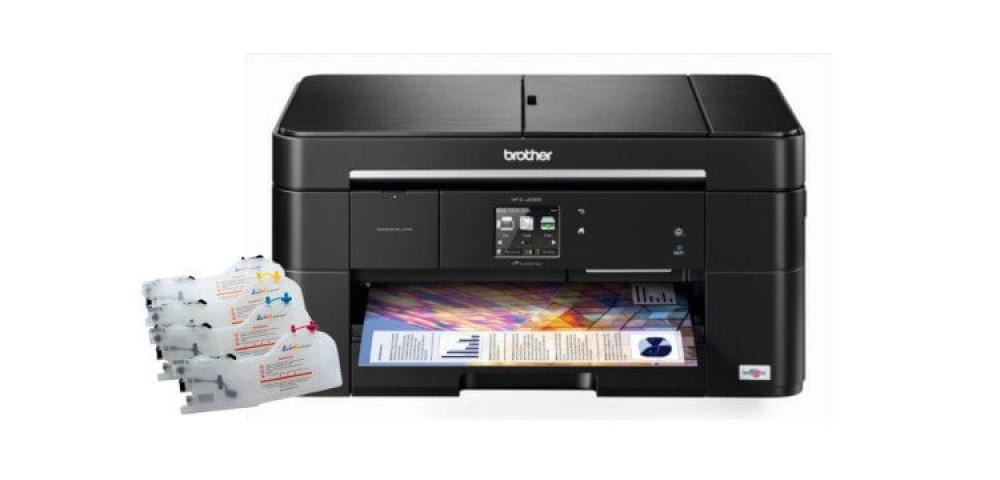 изображение МФУ Brother MFC-J2320 c перезаправляемыми картриджами - изображение 1