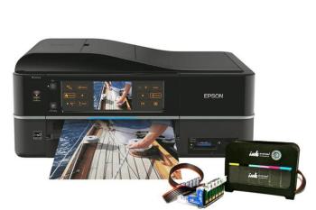 МФУ Epson Stylus Photo PX820FWD с СНПЧ и чернилами INKSYSTEM Original