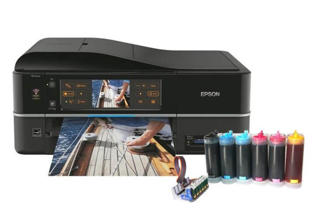 Фото Epson PX820FWD с СНПЧ INKSYSTEM Industrial - изображение 1