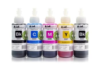 Светостойкие чернила INKSYSTEM для фотопечати 100мл (5 цветов)